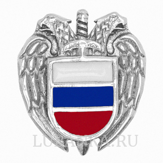 Значок ФСО серебро