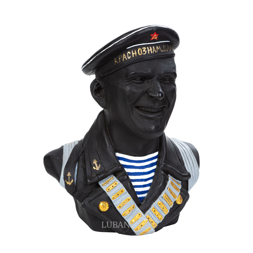 Статуэтка для интерьера «Бюст советского моряка»